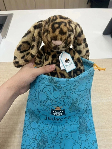 Jellycat bashful leopard bunny - bashful,