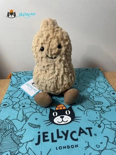 New jellycat peanut plush - new,