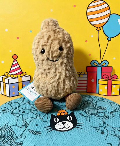 Jellycat peanut plush brand - peanut,