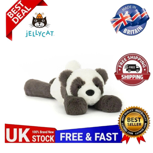 Jellycat smudge panda lying - jellycat,
