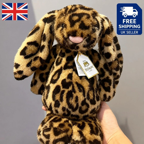 Jellycat bashful leopard bunny - jellycat,
