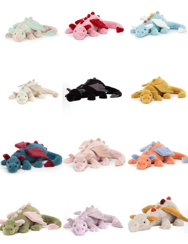 Jellycat color dragon 50cm - dragon,