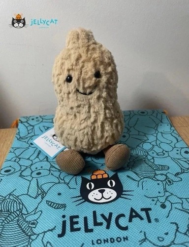 New jellycat peanut plush - new,