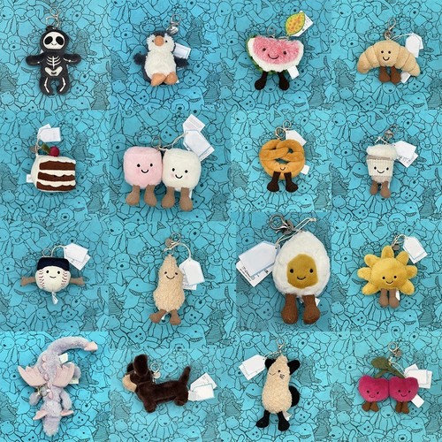 Jellycat coffee mug keyring - coffee,