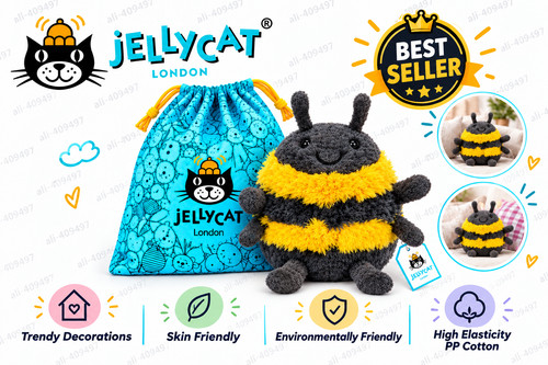 New jellycat albee bee - new, bnwt