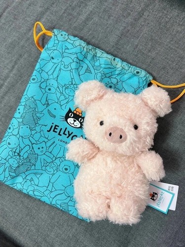 New jellycat little pig - pig, pink