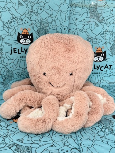 Jellycat pink odell octopus - jellycat,