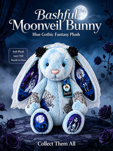 New jellycat bashful - bashful, moonveil